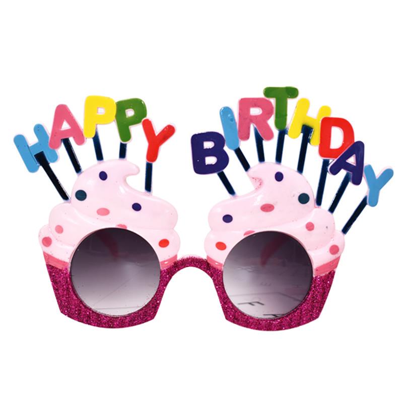 Забавные очки на день рождения, вечеринка по случаю дня рождения, очки для торта, маска, украшения для вечеринки, день рождения