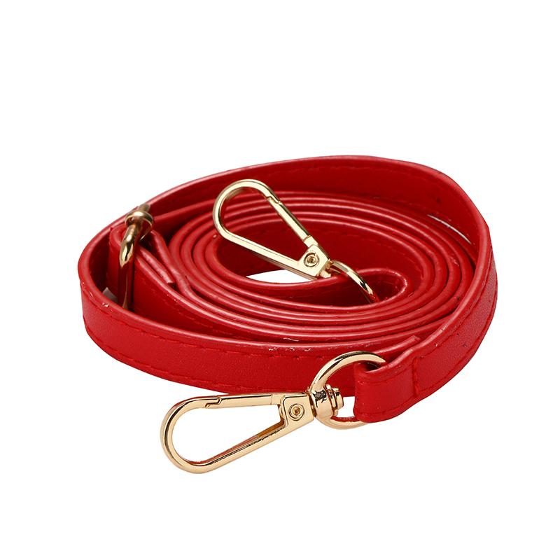 125cm Long Bag Strap PU Leather Shoulder Bag Strap 1.2cm Wide Accessories For Handbags Fashion PU Bag Strap For Crossbody Belts