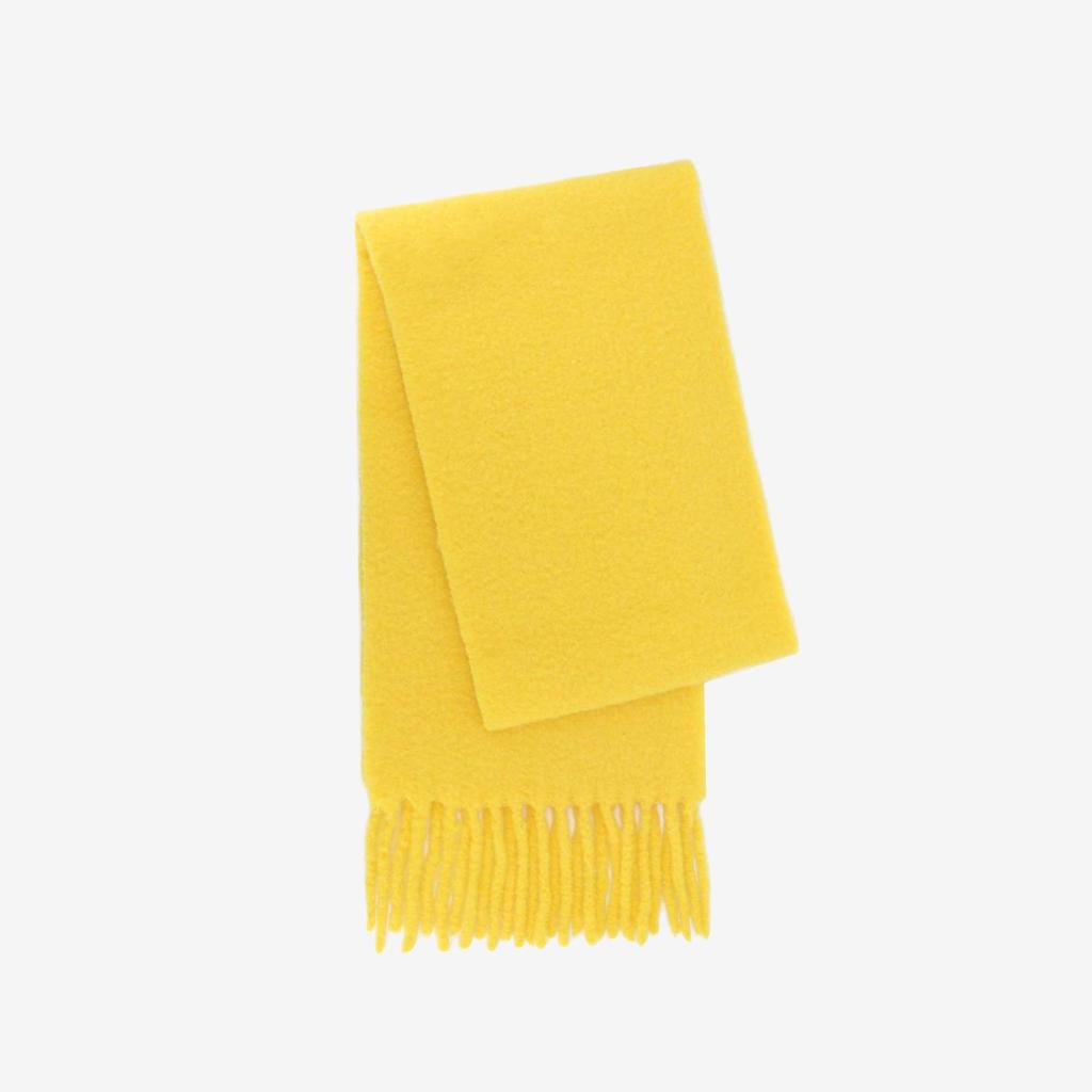 Circle Yarn High-end Wool Scarf Women's Winter Snow Atmosphere Scarf Simple Versatile Long Shawl