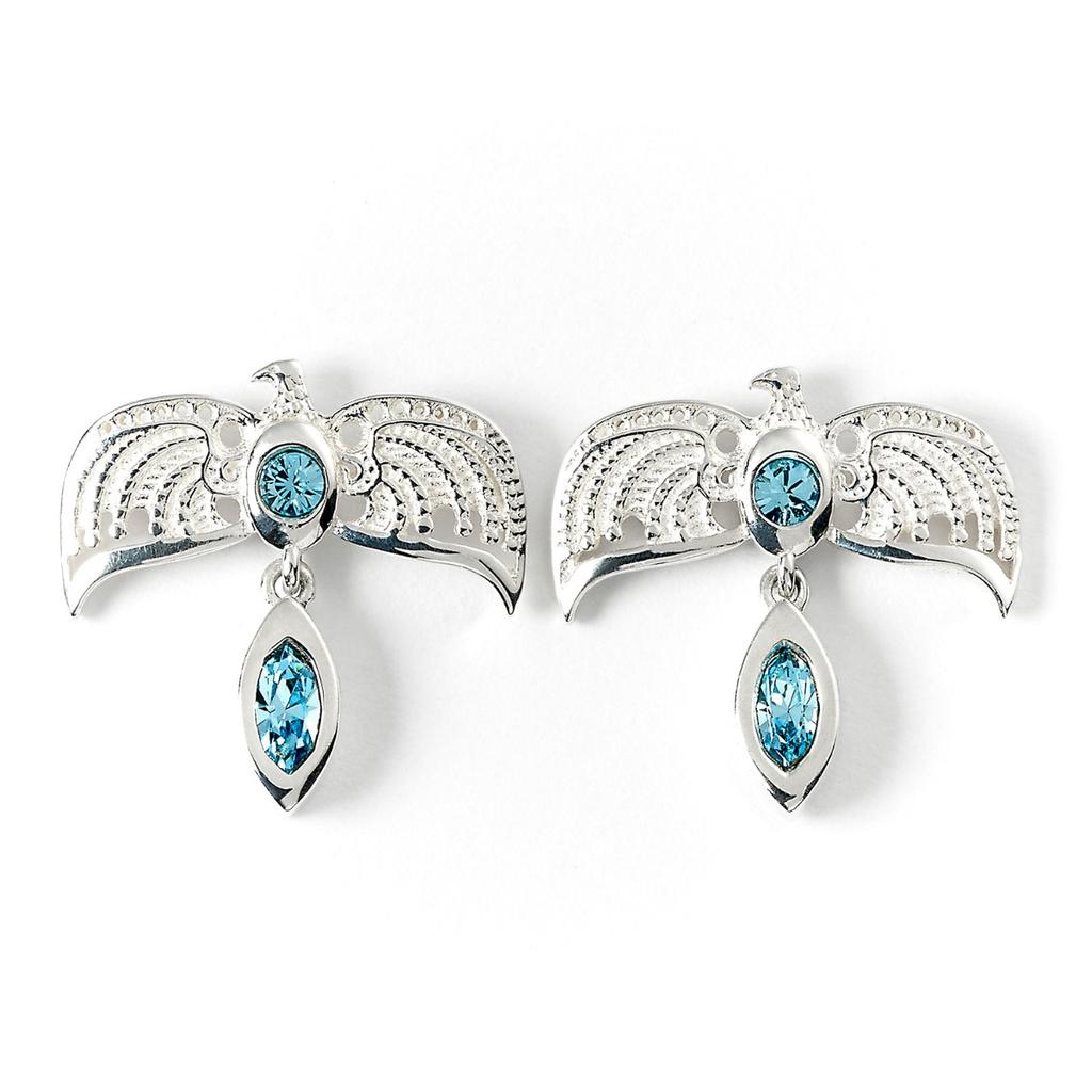 Harry Potter sterling silver Diadem stud Earrings with crystals.