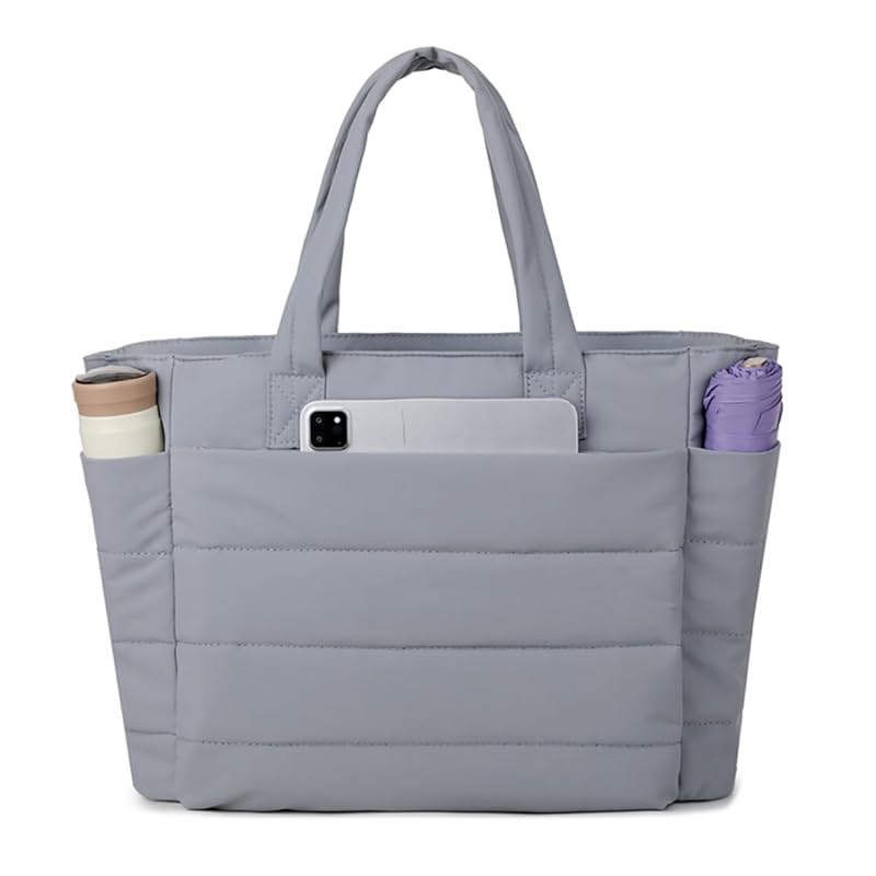 Сумка-тоут CC-MAX женская мужская Двойного использования водоотталкивающий нейлон большая вместимость Пушистое ощущение много карманов Открытие/закрытие на молнии ручная кладь CC2428