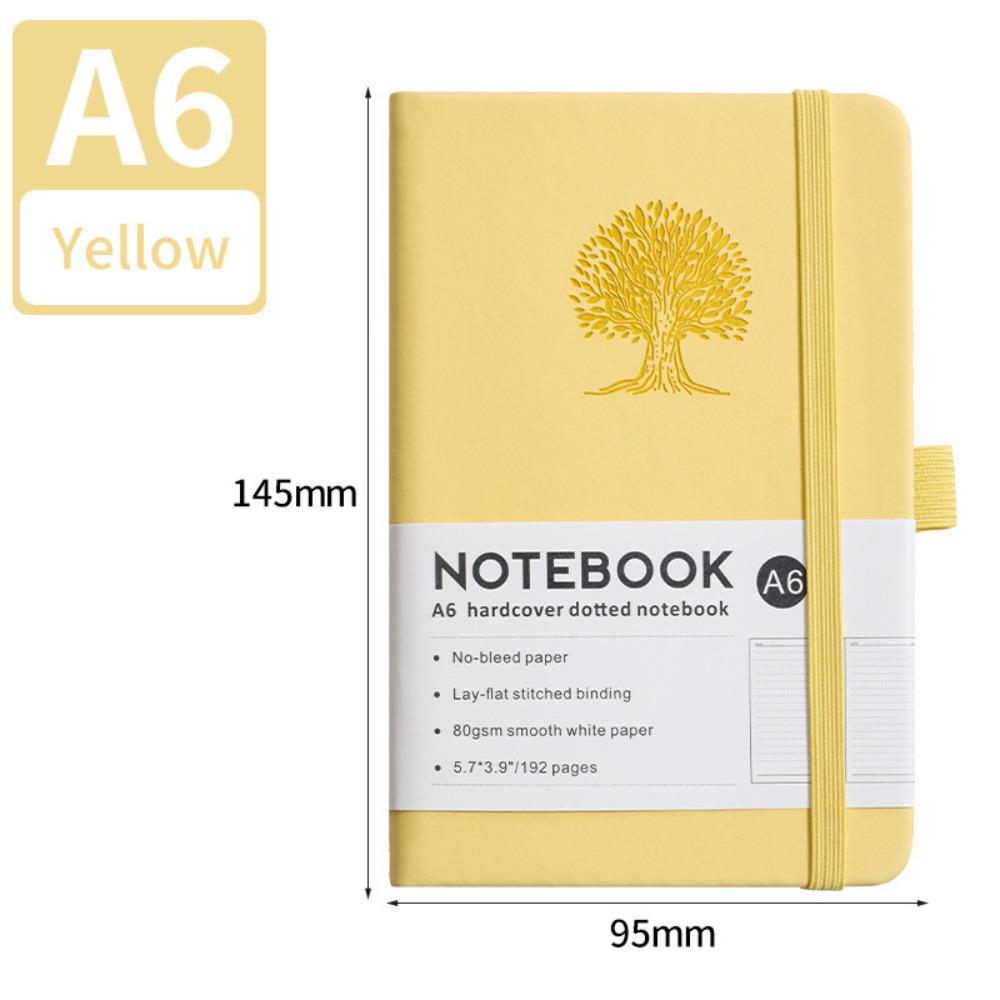 192 Pages Notepad Thickened Diary Book High Quality A6 Notebook Students