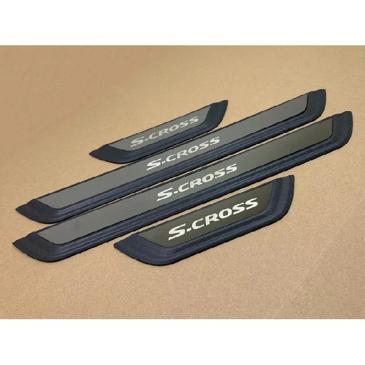 Для Suzuki SX4 S-Cross SCross 2014 2015 2016 -2024 Накладки на пороги Защитные накладки на пороги Защитные накладки Защитная накладка на педаль Автоаксессуары