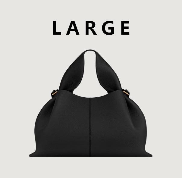 Pol Cloud Сумка-пельмень из натуральной кожи класса люкс в ретро французском стиле