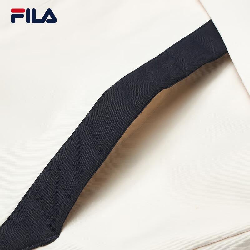 Fila Мужская утепленная куртка средней длины с капюшоном и цветовыми блоками