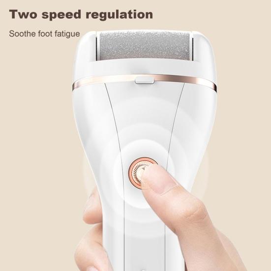 Электрический прибор для удаления мозолей на ногах, 2 скорости, регулируемый, USB-устройство для удаления омертвевшей кожи на ногах