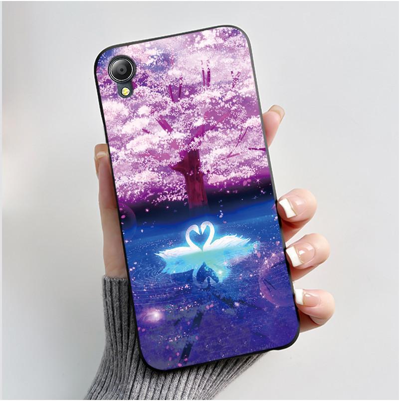 For Asus ZenFone Live (L1) ZA550KL Case Capa Cute Cartoon Printing Shell Coque Protective Cover Soft Silicone Black Phone Casing