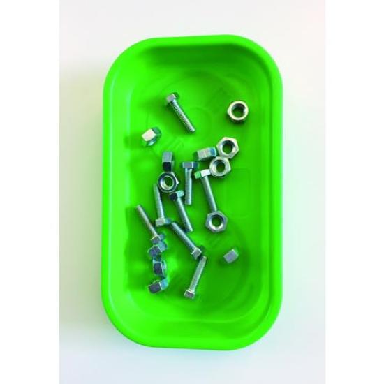 TRUSCO квадратный магнитный лоток из смолы черный TAMT-1424-BK