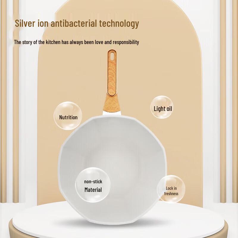 Royalstar 32cm Non-stick Octagonal Wok