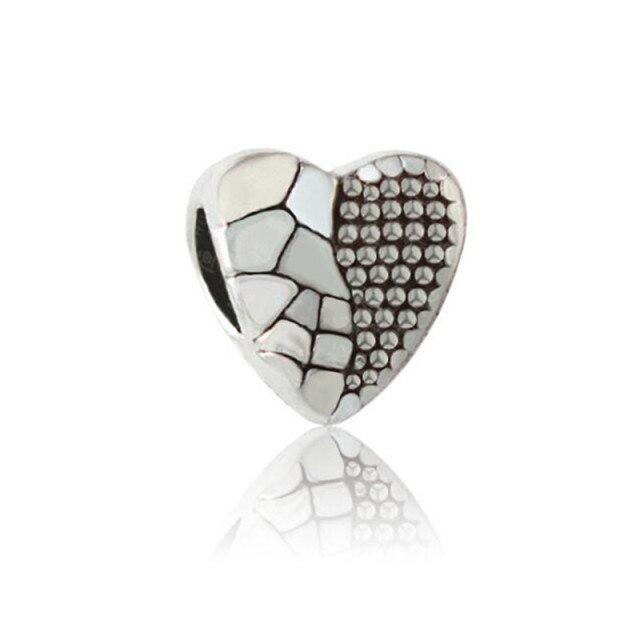 Crystal Simulate Pearl Heart Flower Beads For Women Bracelets And Bracelets DIY Jewelry