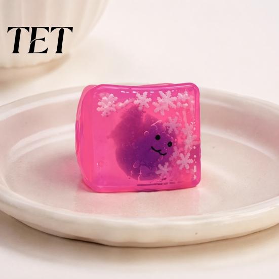 Hand Relaxation Toy Halloween Ghost Cube Squeeze Toy, Pumpkin Bat Stress Relief with Sensory Snowflake, for Party Favors