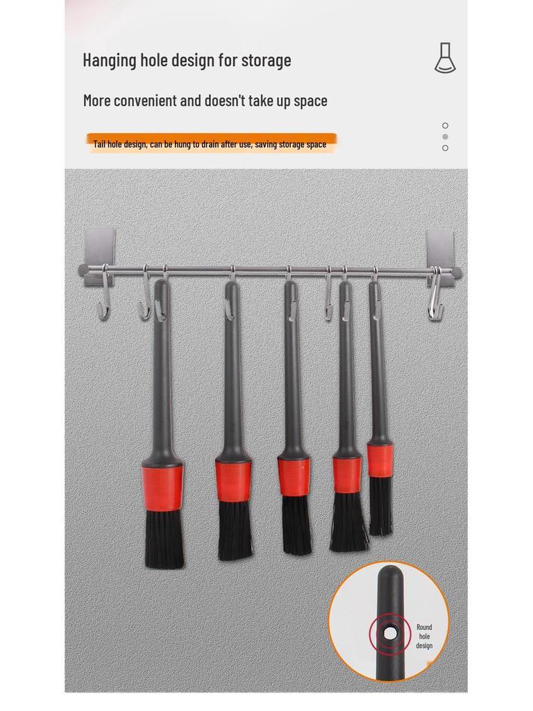 Car Air Vent & Wheel Hub Detail Brush