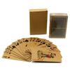 Creative Kraft Paper Playing Cards 1 Pc Vintage Style Deck Boxed Playing Cards Unique Design for Card Games