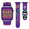 Evangelion Anime Silicone Strap for Apple Watch Band 44mm 40mm 45mm 41mm 49mm 42mm 38mm Iwatch Series 7 Se 3 4 5 6 8 Ultra Band