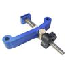 T-Track Hold Down Clamps, Aluminum Clamps for Woodworking Blue Fixed Clamp Quick Acting Clip