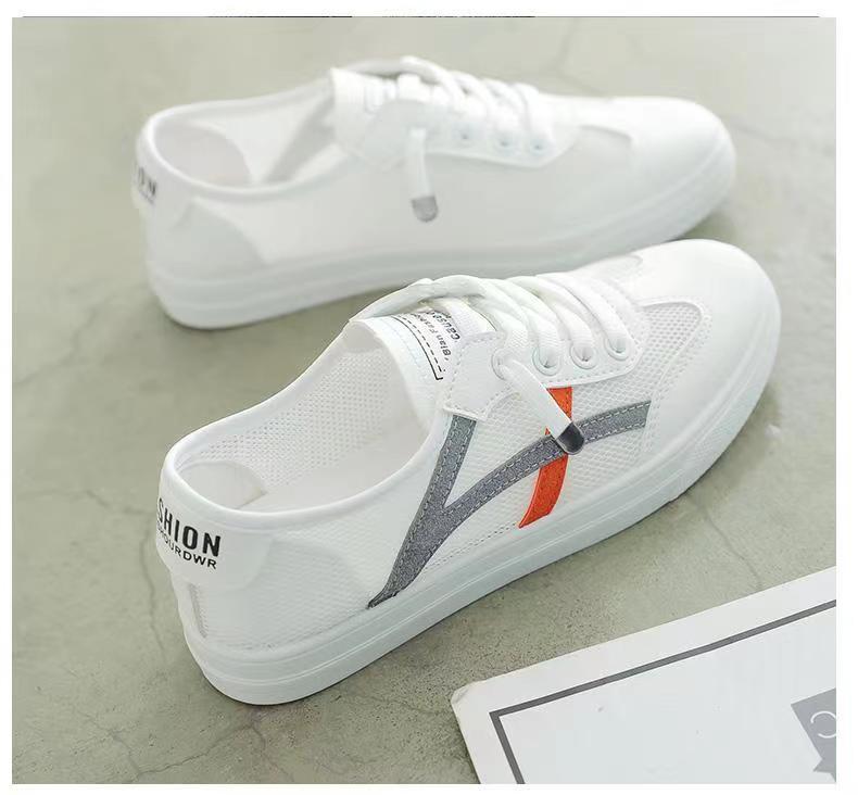 Кеды женские белые кеды сетчатые кеды женские летние новые модели новая сетка повседневная обувь дышащие на плоской подошве тонкие корейская версия универсальные