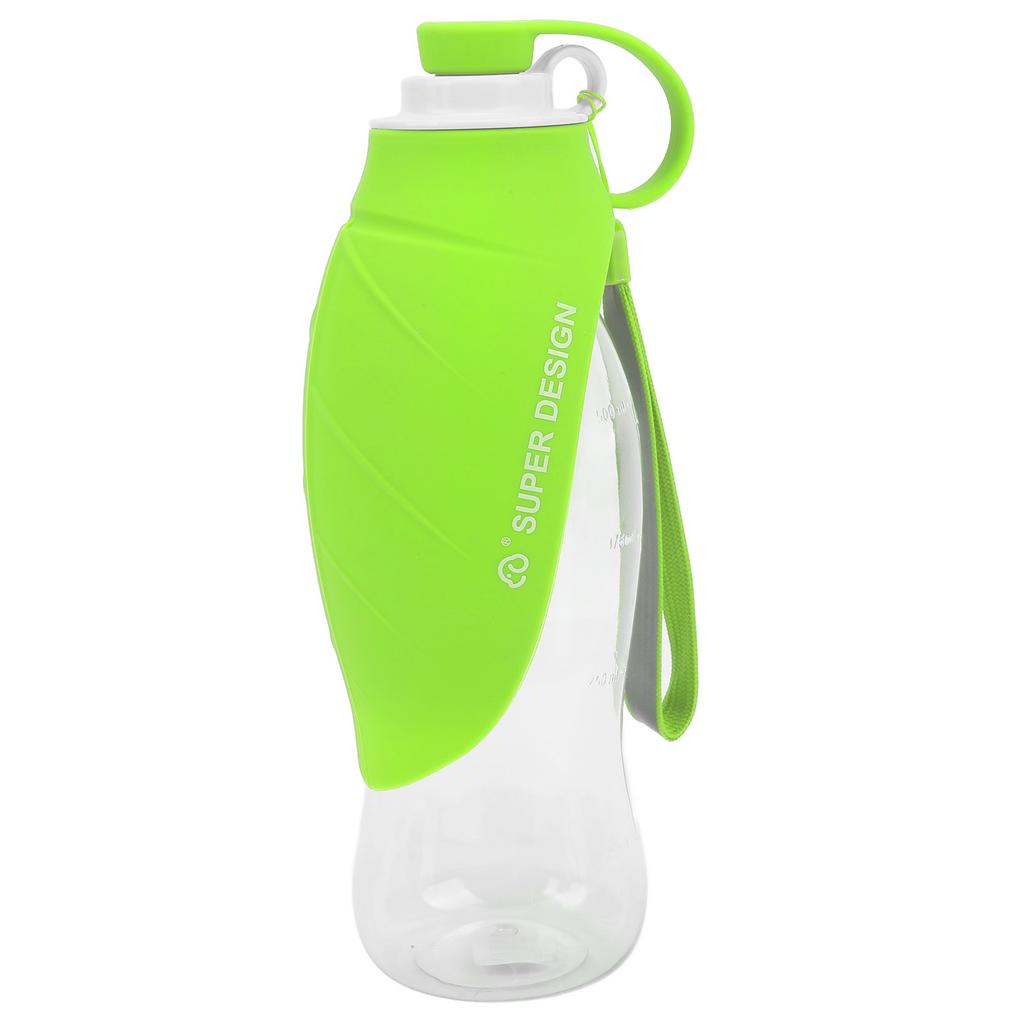 Pet Water Cup Portable Dog Travel Water Bottle Drink Cup for Dogs Cats and RabbitsGreen
