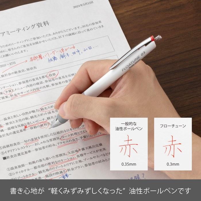Шариковая ручка Pentel Flowtune 0,5 мм Красная 10 шт. BZN205-B