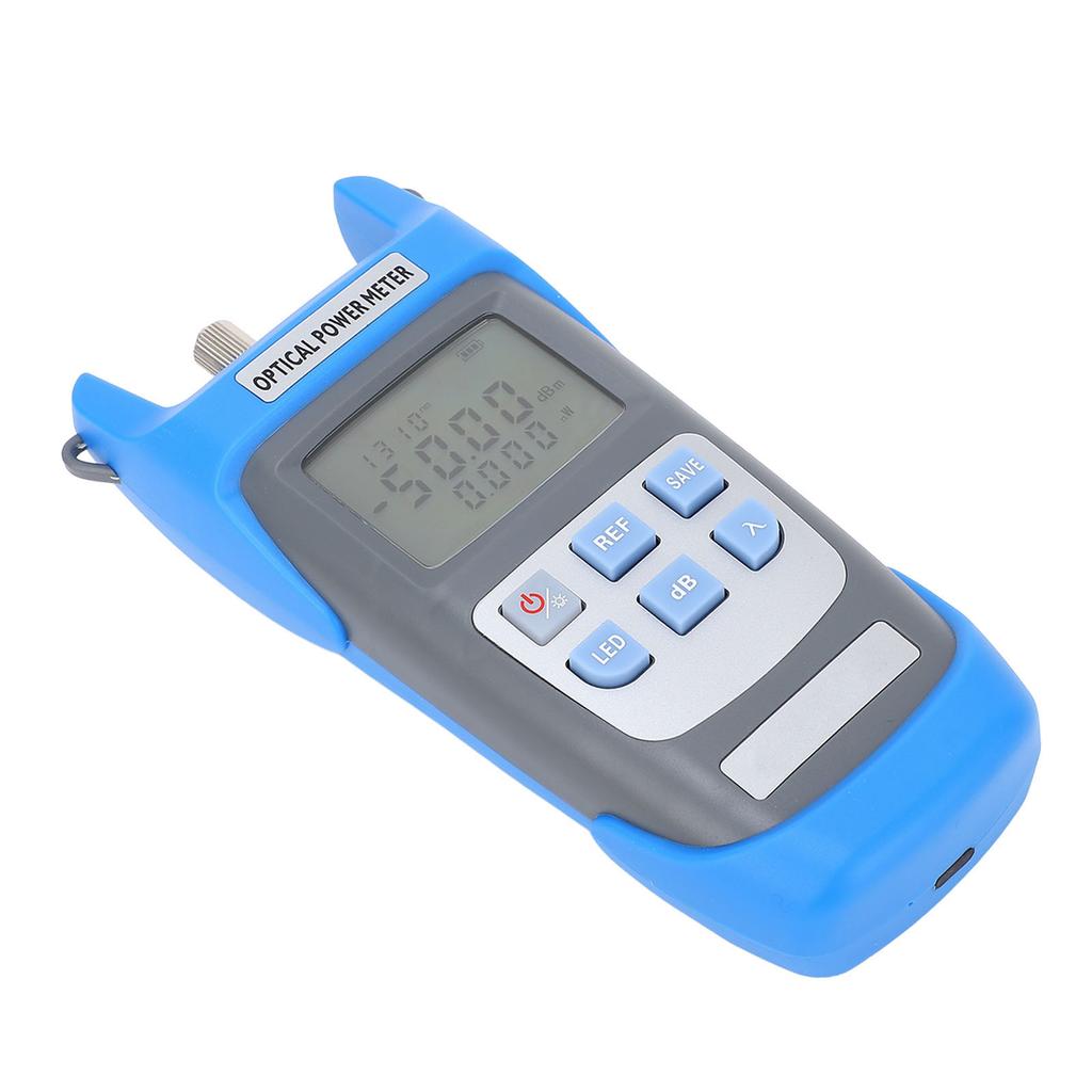 Оптический измеритель мощности, высокоточный перезаряжаемый тестер затухания волокна со светодиодной подсветкой от -50 до +26 дБм