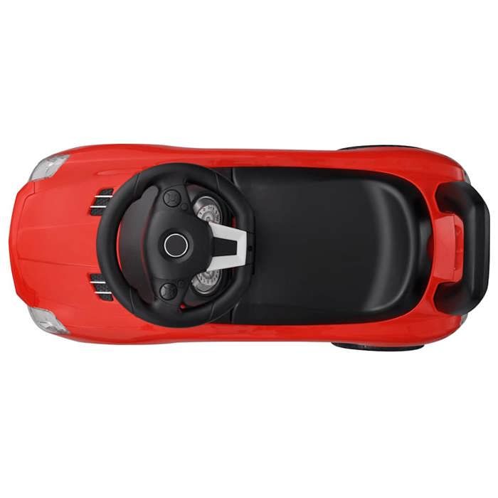 VidaXL Voiture à Pousser par Pieds pour Enfants Rouge Voiture-jouet Tout-petits 80088
