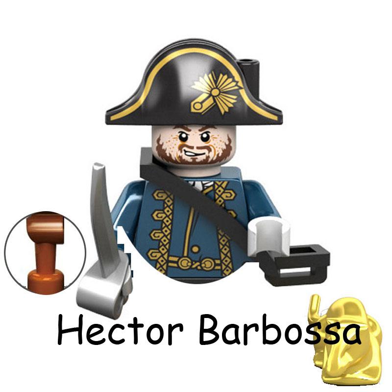 Карибы Пиратов Призрачные Зомби Акулы Джек Воробей Капитан Фигурка Блоки Конструктор Кирпичики Строительные Игрушки Для Детей