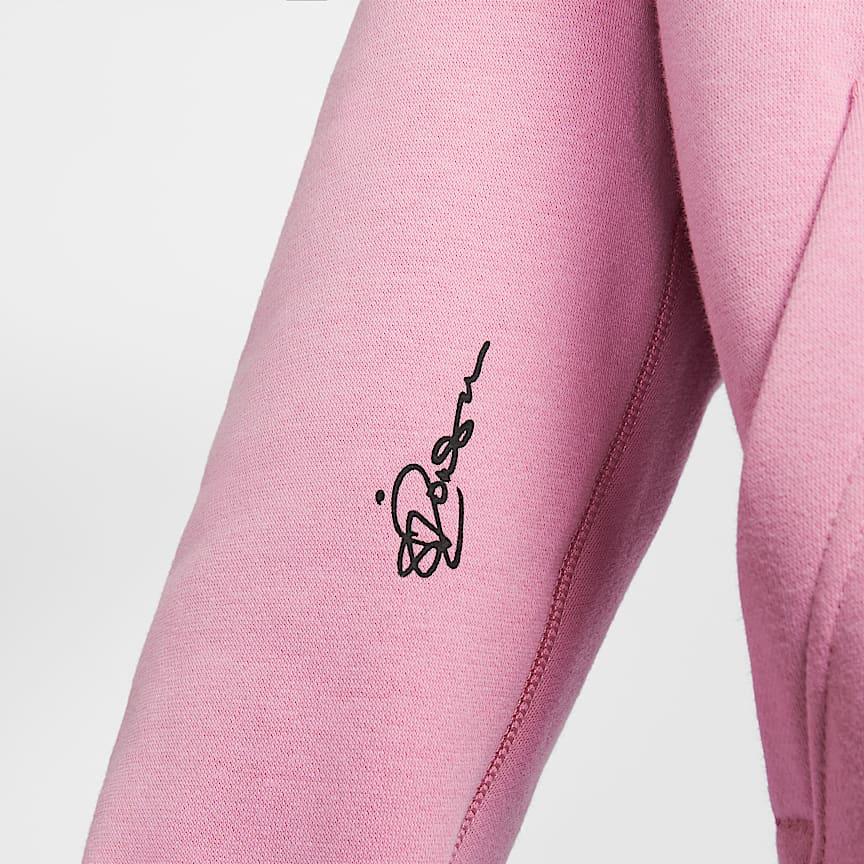 Nike Худи из флиса Sabrina Series для баскетбола, мужские худи, Элемент - Розовый пенопласт - Розовый Черный FV3206699