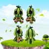 Новый арбуз Чика плюшевая игра периферийные мультфильм плюшевые игрушки для подарка играть