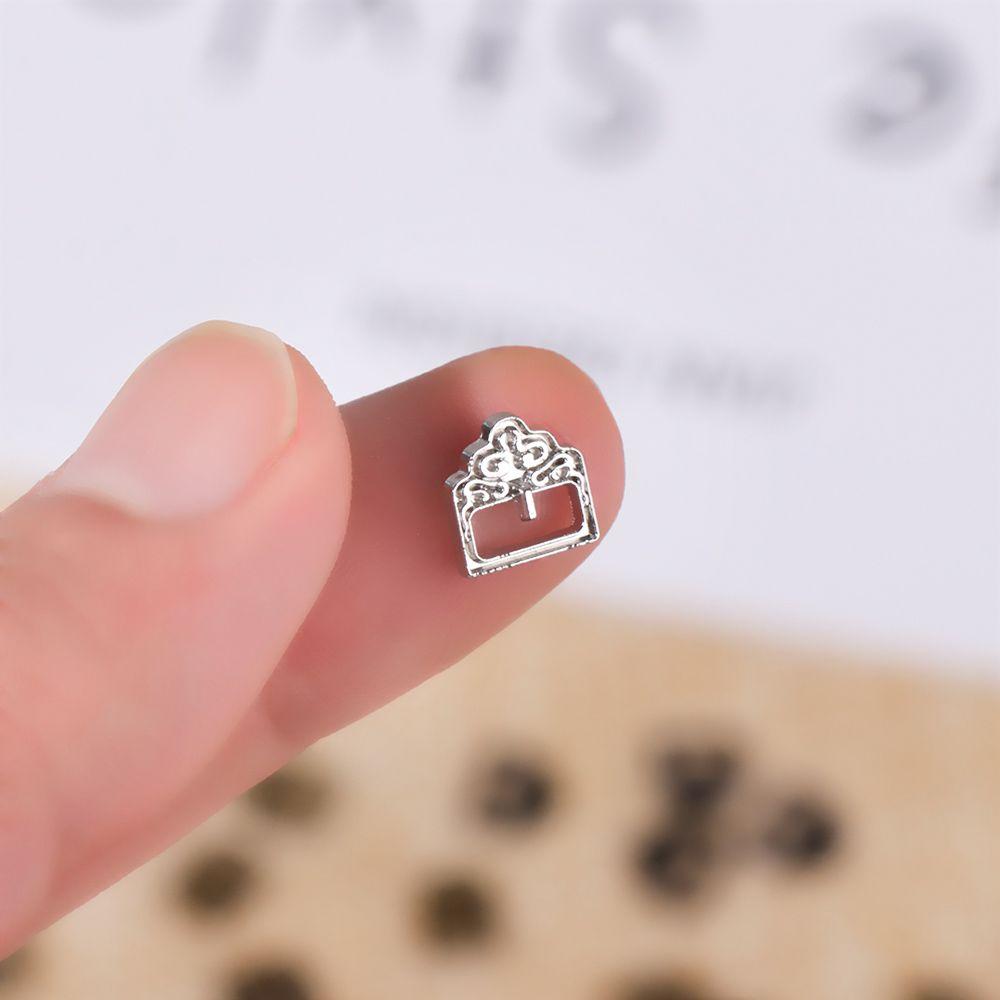 Mini Ultra-small Tri-glide Buckle Pattern Belt Buttons Doll Bags Accessories Diy Dolls Buckles