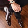 Fashion Men Leather Shoes New Style Crocodile Pattern Men Business Formal Shoes Casual Social Shoes Men Wedding Shoes