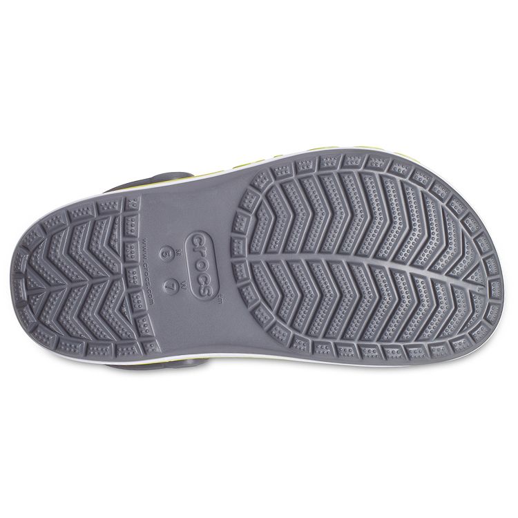 Crocs Bayaband Нескользящие Прочные Сабо Унисекс Обувь Серый 205089-0GX