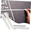 2 штуки Регулируемый держатель для мела Зажимы для мела для классной доски Легко использовать Дом