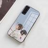 A-Аниме Твое Имя Чехол для Телефона Для Samsung A56 A36 A26 A16 A15 A25 A35 A55 A14 A34 A24 A54 Стеклянный Чехол
