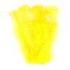 Turkey Feathers 12/18 Cm 25g Yellow