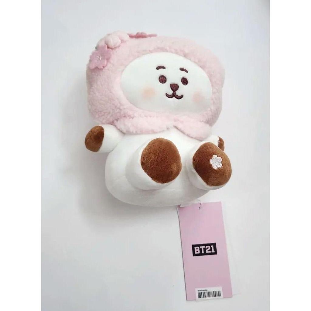 Б/у плюшевая игрушка BT21 'Сидящий' SPRING DAYS RJ