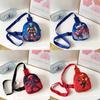 Avengers Chest Cartoon Waist Bag Kids Sling Shoulder Crossbody Gift Bag