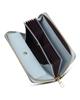 Длинный подлинный большой кошелек для монет YKK Vertical Card Storage Wallet [AOITA] Кошелек, женский, кошелек, кожаный, вместительный, кошелек в форме коробки, монеты,