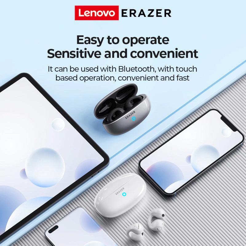 Lenovo ERAZER XT83 PRO Беспроводные наушники Bluetooth 5.3 Наушники-клипсы с сенсорным управлением