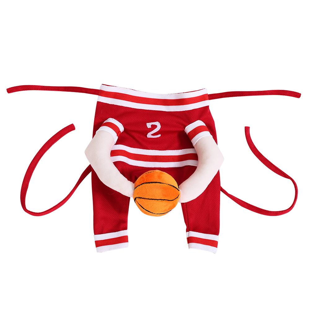 Хэллоуин Костюмы для питомцев для баскетбола Регулируемые Веселые Вечеринка Одежда для щенков Одежда для косплея спортивного игрока Для маленьких собак Кошек Чихуахуа