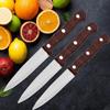 3,5-дюймовый коричневый нож для фруктов, кухонный нож из нержавеющей стали, острое лезвие, бытовой нож для фруктов и овощей, ножи и аксессуары