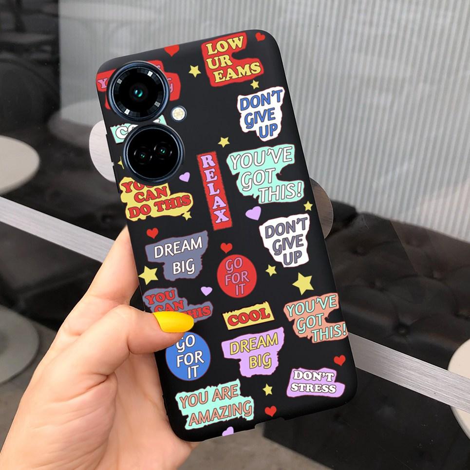 For TECNO Camon 19 Neo Case Cartoon Boy Child Fashion Phone Case Back Cover For Tecno Camon 19 Pro Camon19 Matte Soft Bumper Bag