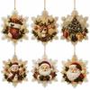 Special-Shaped Gems DIY Diamond Art Kit Wooden Hanging Holiday Ornament  Party Decor