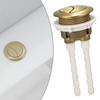 Brushed Brass Toilet Button Close Coupled Toilet Button Bathroom Upgrade