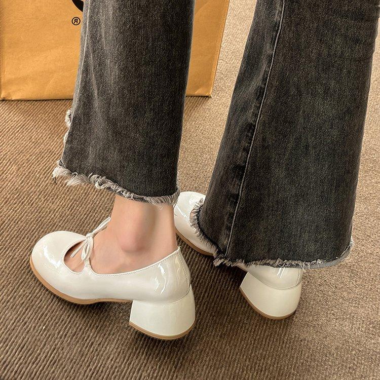 Туфли женские на каблуках Мэри Джейн на платформе Туфли Лолита на каблуках Туфли-лодочки Женские туфли на высоком каблуке в японском стиле для девочек в винтажном стиле