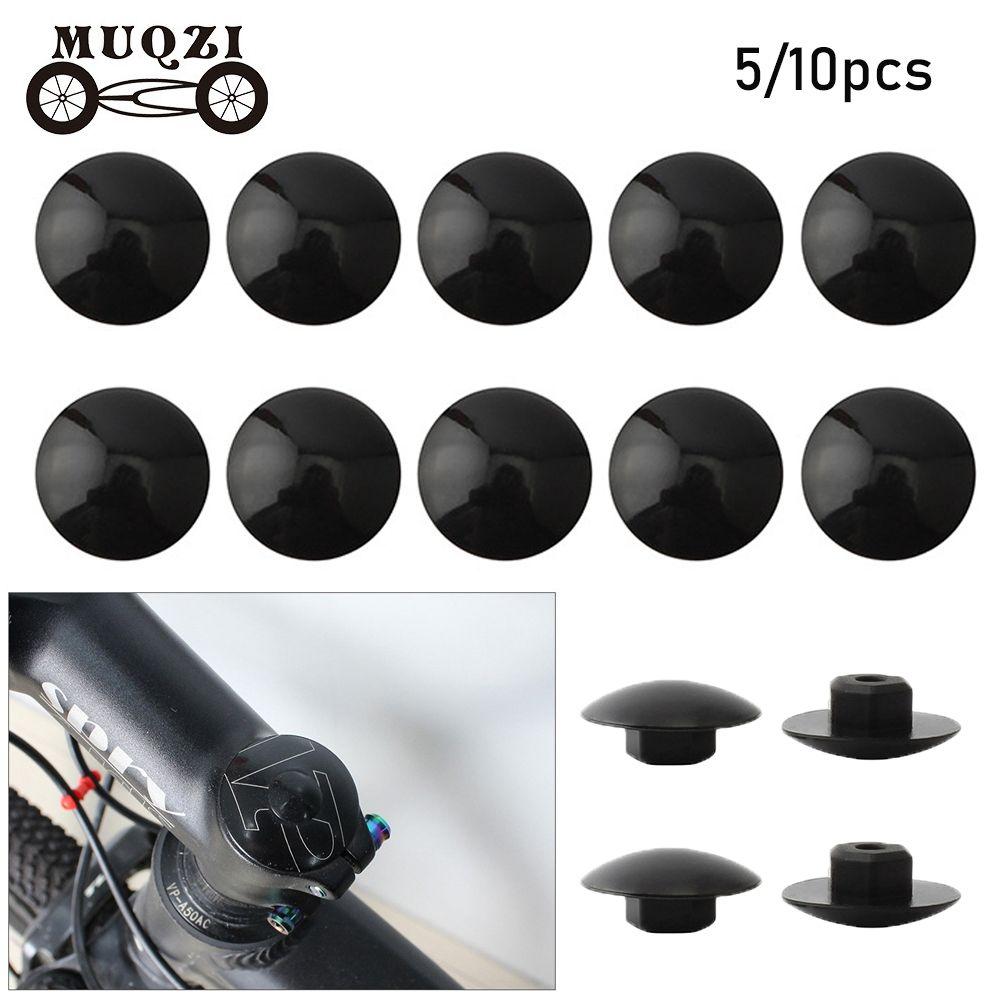 Rubber Material Waterproof M6 Screw Bicycle Headset Cap Bolts Parts Outdoor MTB Bike Stem Top Cover