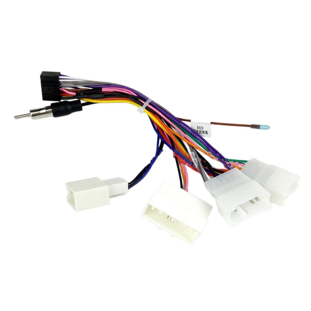 16-контактный разъем кабеля-адаптера Радиопроводка Кабель-адаптер Автомобильная звуковая головка Кабель-адаптер Автомобильный радиоприемник Кабель-адаптер