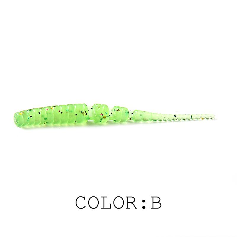 Supercontinent 5cm/35pcs Fishing Lures soft Artificial Bait Predator Tackle Polaris Sinking Lure Pesca Cheap Fishing Tackle