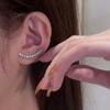 Роскошные женские серьги со стразами и бахромой, висячие серьги с цирконом, новые блестящие свадебные эффектные украшения для вечеринки, подарки