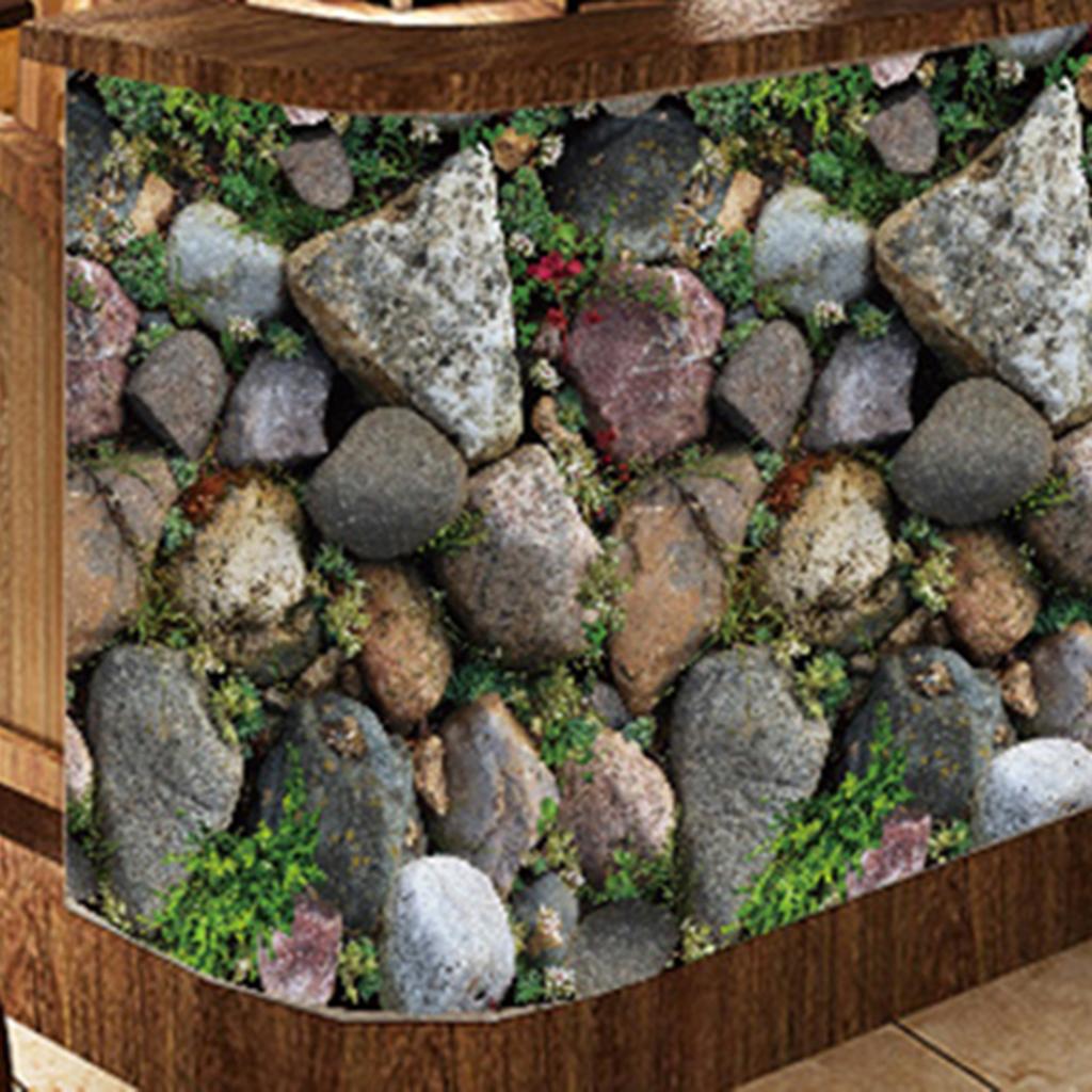 Обои для декора стен с 3D принтом- камень