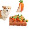 Pet Dog Carrot Dog Cat Educational Nosework Educational Pet Plush Fluffy Stress Reliever Toy, Farm, & Toy, Toy, Toy, Supplies, Toy, Carrot, Play,