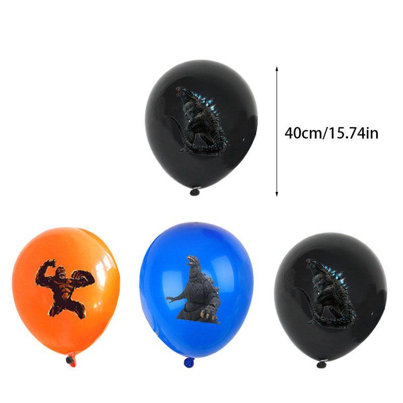 1 комплект, тема монстра, украшение для дня рождения, Годзилла, латексный шар, баннер, набор, принадлежности для детского душа, детские игрушки